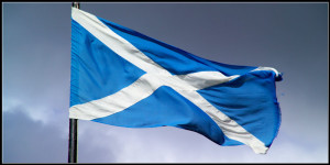 Skotsk flagg